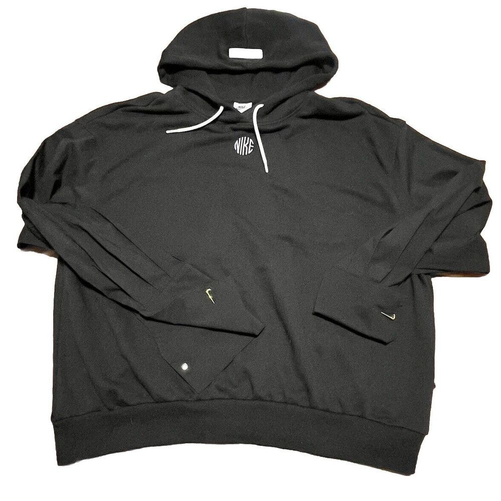NIKE 100% Just Do It Medium Hooded RARE Hoodie J.D.I. French Cuffs Swoosh
